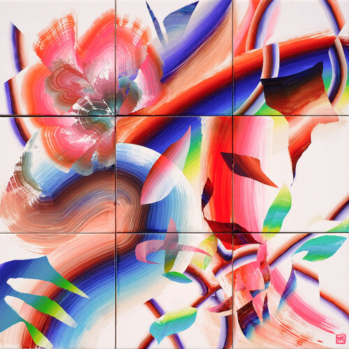 In Bloom by Joanna Koziej, Painting for Sale on Select