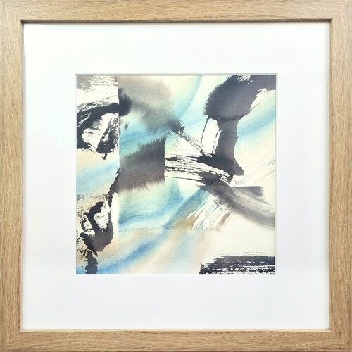 Be Like Water by Joanna Koziej, Painting for Sale on Select