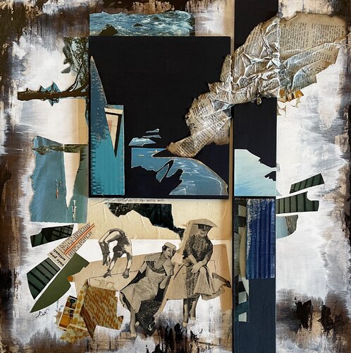 Villeggianti by Amalia Cavallaro, Painting for Sale on Select