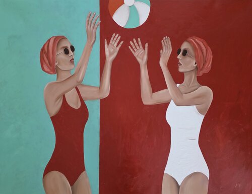 "Play" by Erika Vilimaitytė, Painting for Sale on Select