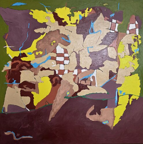 "Atlas of elsewhere" by Erika Vilimaitytė, Painting for Sale on Select