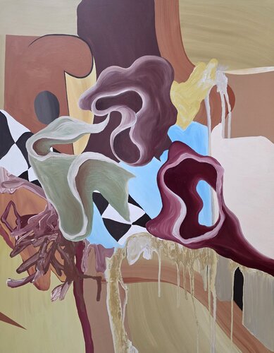 "Form of bloom" by Erika Vilimaitytė, Painting for Sale on Select