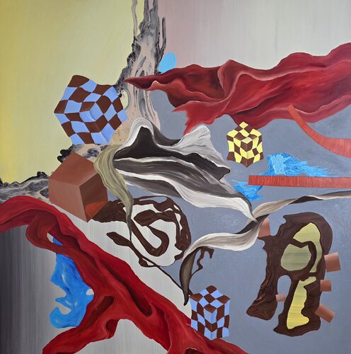 "Continuum" by Erika Vilimaitytė, Painting for Sale on Select