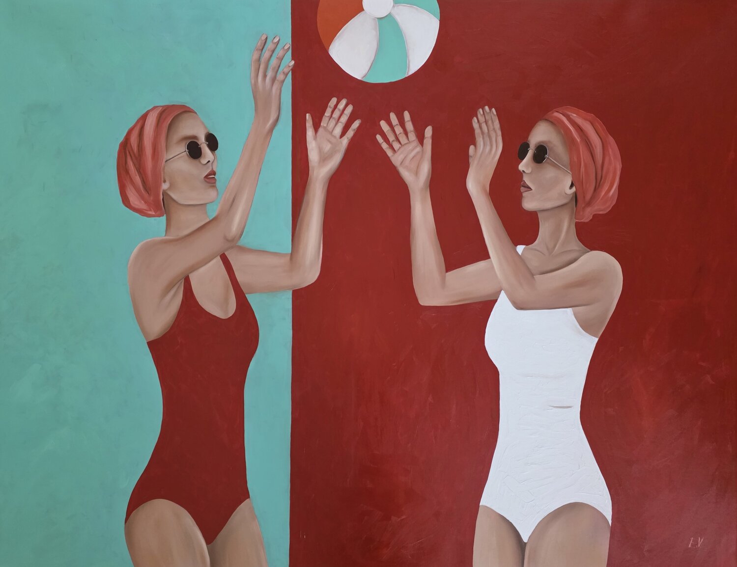 "Play" Erika Vilimaitytė Original painting for sale