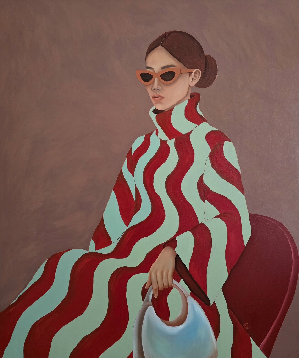 "Unspoken" Erika Vilimaitytė Original painting for sale
