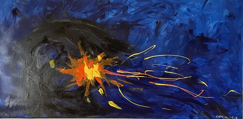 Rel-Ictus by Cristiano Cavedon, Painting for Sale on Select