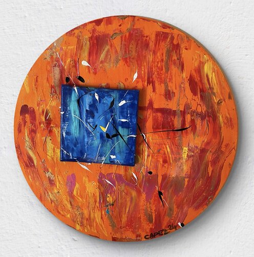 Contrasti complementari by Cristiano Cavedon, Painting for Sale on Select