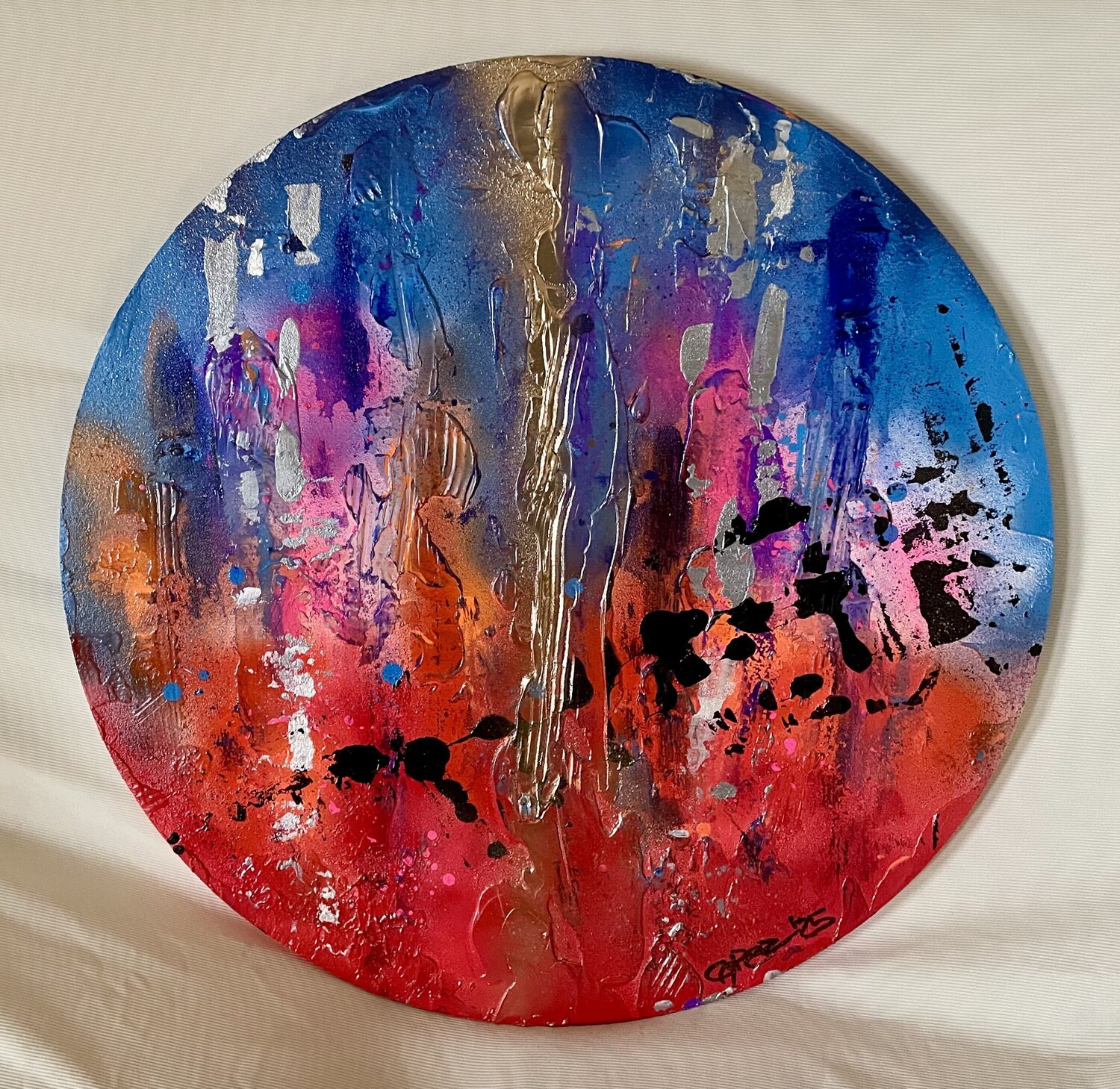 Amati, sei luce! Cristiano Cavedon Original painting for sale