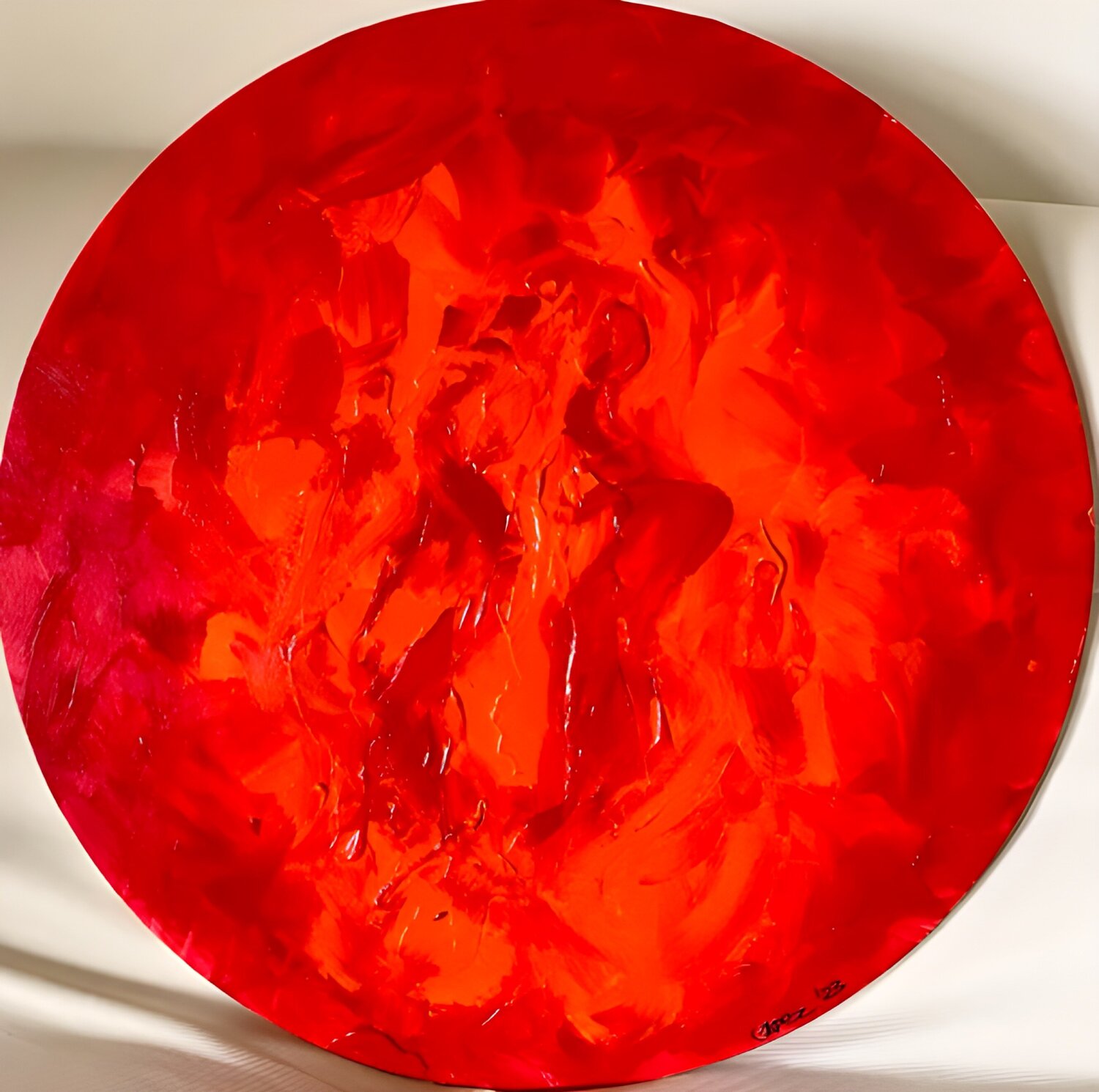 Magma Cristiano Cavedon Original painting for sale