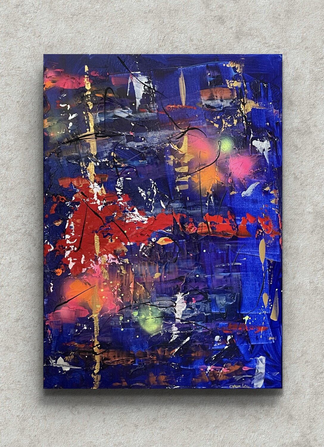 Gioia e luce Cristiano Cavedon Original painting for sale