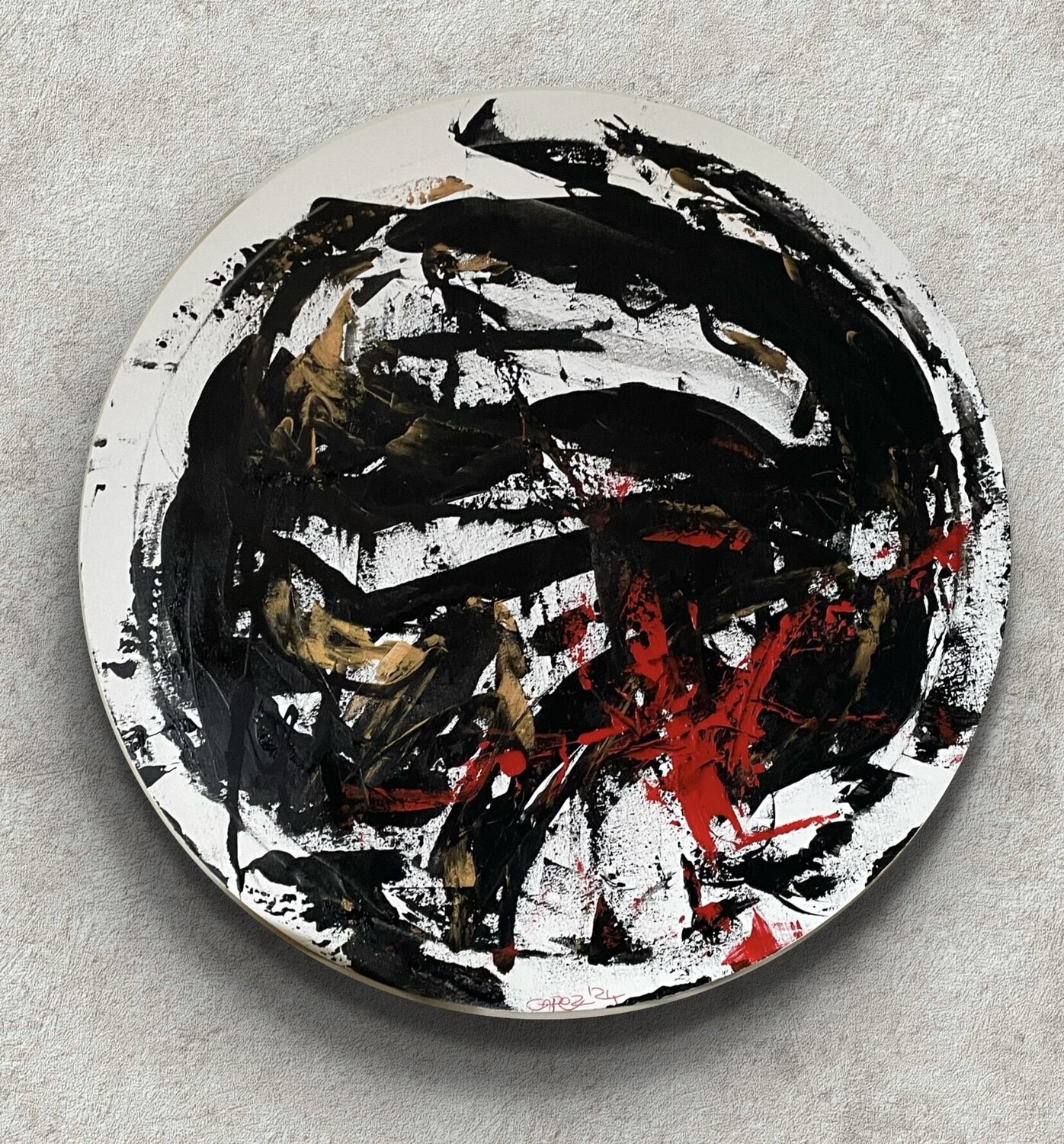 Brain storm Cristiano Cavedon Original painting for sale