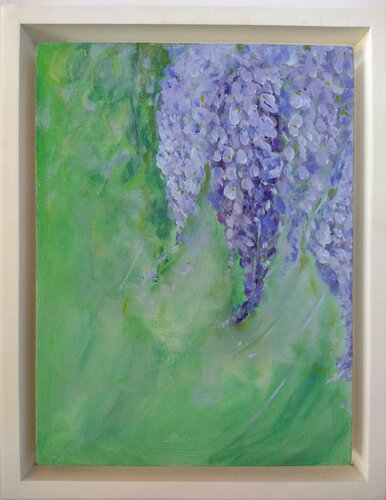 Brisa de Glicinas by Juliana María de los Ángeles Modenutti, Painting for Sale on Select