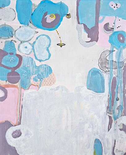 L'oiseau by yves minssart, Painting for Sale on Select