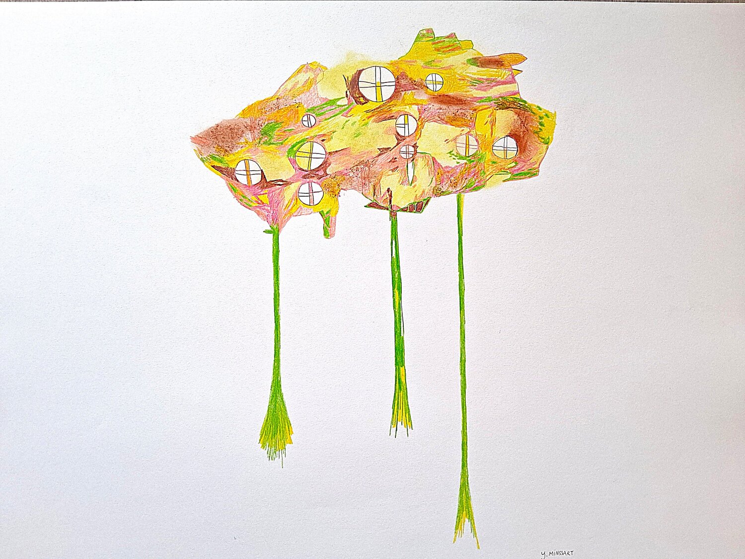 Hublots yves minssart Drawing for sale