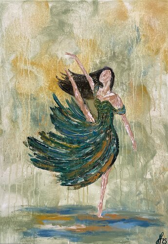 Salome Longing by Fie Freja Sandkamm, Painting for Sale on Select