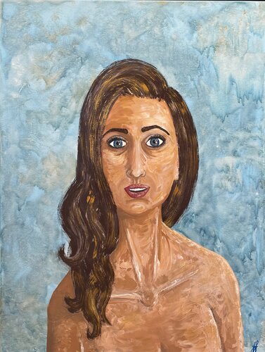 Here I Am by Fie Freja Sandkamm, Painting for Sale on Select