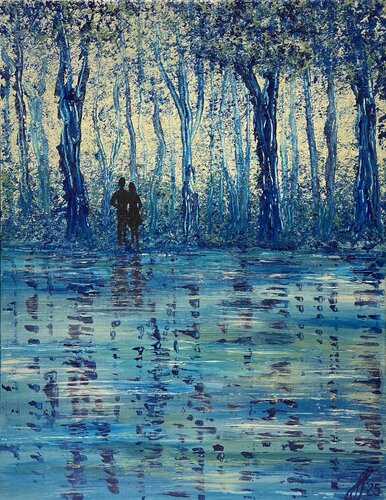Alone at Last by Fie Freja Sandkamm, Painting for Sale on Select