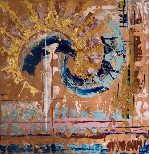 High Sun by Fie Freja Sandkamm, Painting for Sale on Select