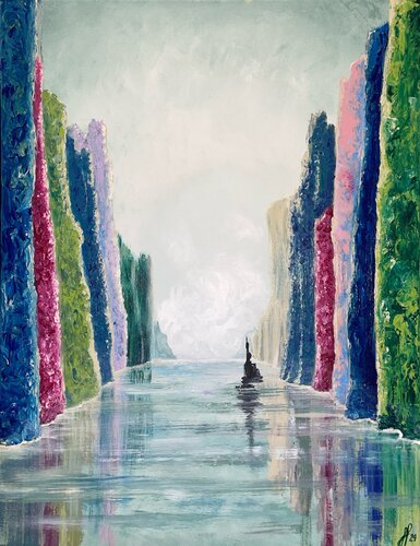 Safe Passage by Fie Freja Sandkamm, Painting for Sale on Select