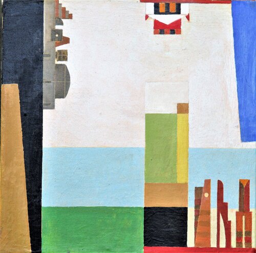 STUDIO URBANO 10/17 by Sergio Franzosi, Painting for Sale on Select