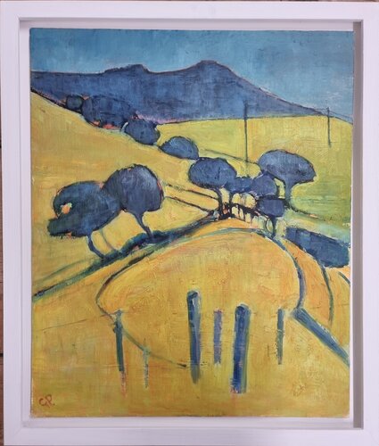 Blue Rough Tor, Bodmin Moor by Grace Pattinson, Painting for Sale on Select