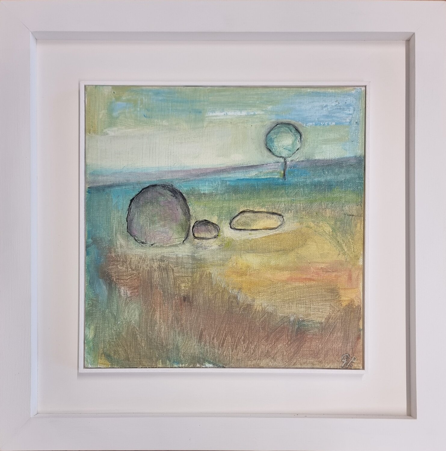 Three Stones on the Moor Grace Pattinson Original painting for sale