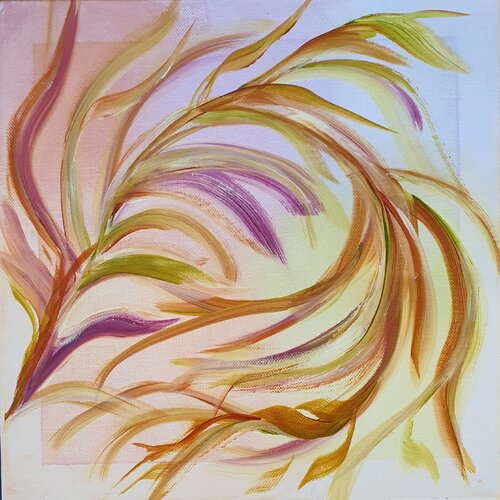 Träumerische Pflanzenwelt III by Gordana Brousek, Painting for Sale on Select