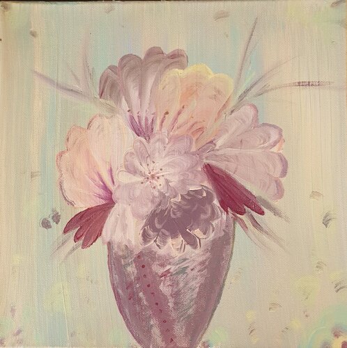 Träumerische Pflanzenwelt IV by Gordana Brousek, Painting for Sale on Select