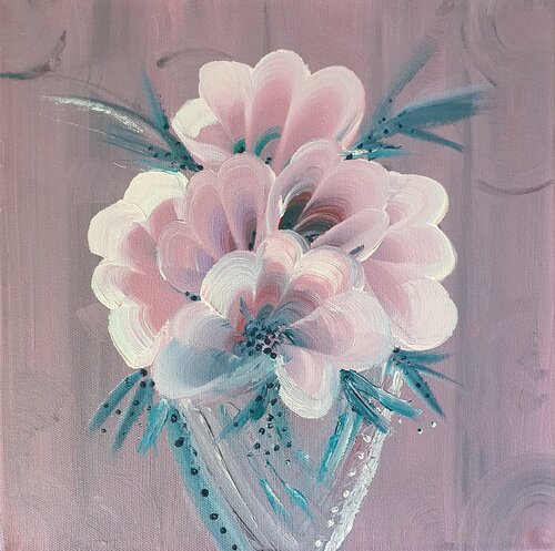Träumerische Pflanzenwelt VI by Gordana Brousek, Painting for Sale on Select
