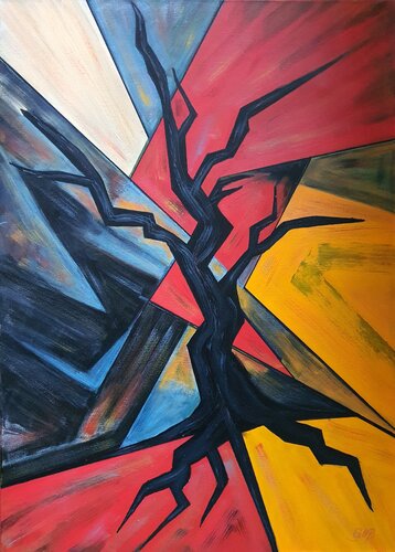 Resilienz by Gordana Brousek, Painting for Sale on Select