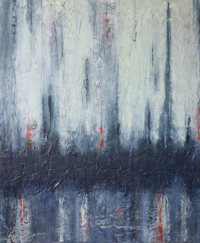 Traces Beneath the Surface I -  Silent Horizon 20260507 by Gordana Brousek, Painting for Sale on Select