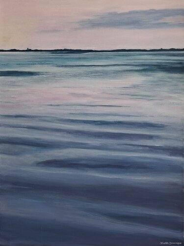 Aube marine by Xavier Bertrand, Painting for Sale on Select