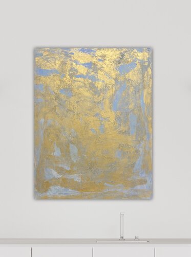 Goldene Stille by Stefanie Raus, Painting for Sale on Select