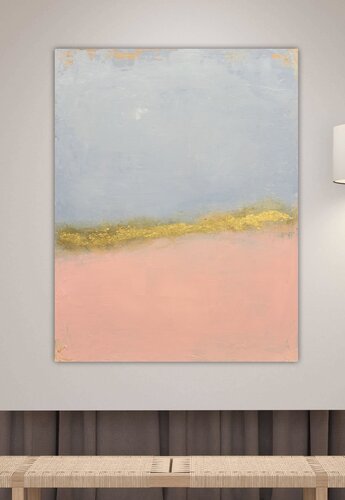 Golden Horizon by Stefanie Raus, Painting for Sale on Select
