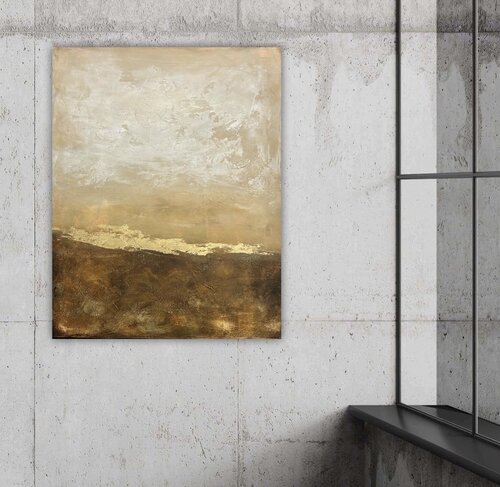 Goldene Schwelle by Stefanie Raus, Painting for Sale on Select