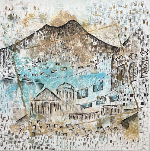 Napoli. Il grande sogno by Angelica Vittone, Painting for Sale on Select