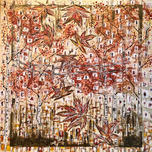 InOltre è quasi autunno by Angelica Vittone, Painting for Sale on Select