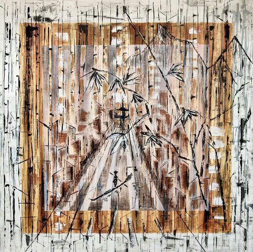 Leggera, attraverso by Angelica Vittone, Painting for Sale on Select