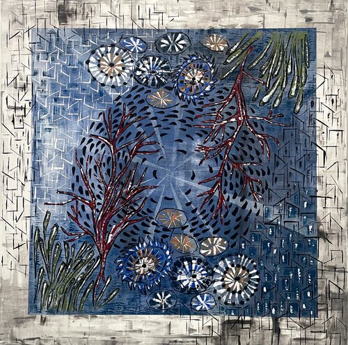 FinestrA-mare by Angelica Vittone, Painting for Sale on Select