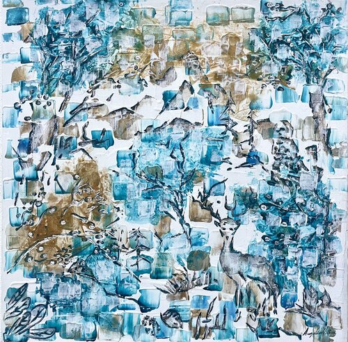 La stagione muta by Angelica Vittone, Painting for Sale on Select