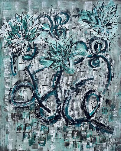 Love, Luce&Voce by Angelica Vittone, Painting for Sale on Select