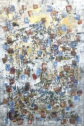 Metamorfosi del solstizio by Angelica Vittone, Painting for Sale on Select