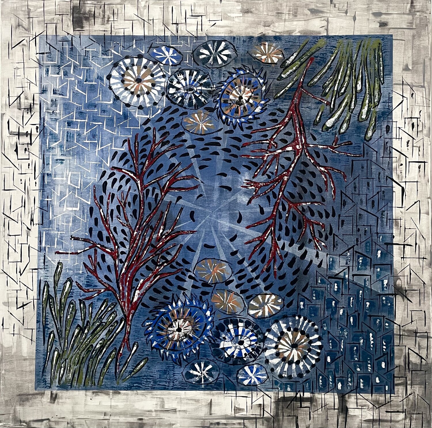 FinestrA-mare Angelica Vittone Original painting for sale