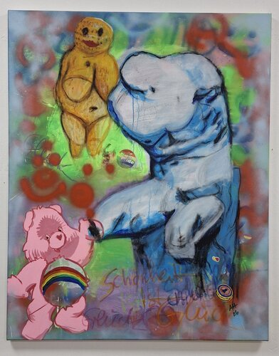 "Schönheit ist nicht Glück " by Achim Horras, Painting for Sale on Select