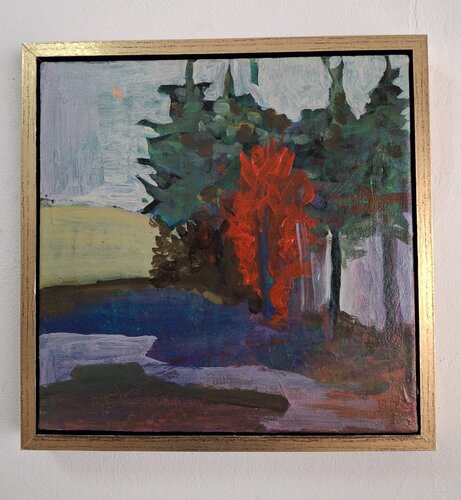 Landschaft 2 by Achim Horras, Painting for Sale on Select