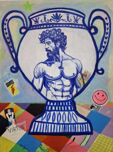 VIRTUS by Achim Horras, Painting for Sale on Select