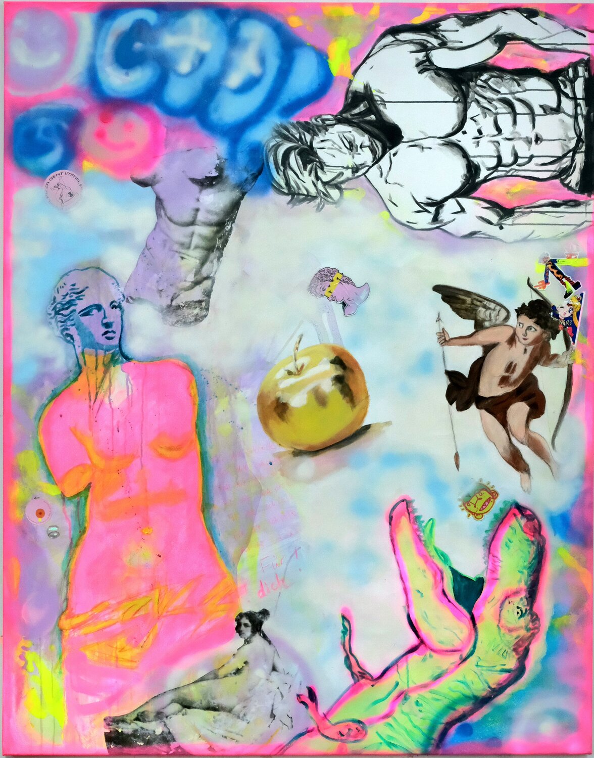 Für die Schönste Achim Horras Original painting for sale