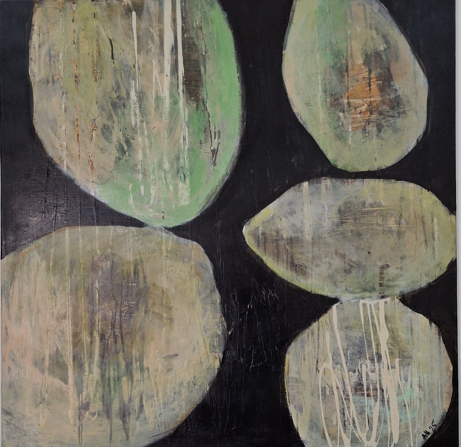 STONE Achim Horras Original painting for sale