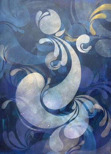 Aura by Miils.Artcontact@Gmail.Com Miils, Painting for Sale on Select