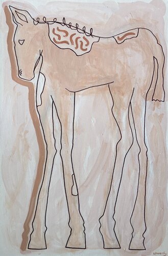 La Jument by Steven Kenworthy, Painting for Sale on Select